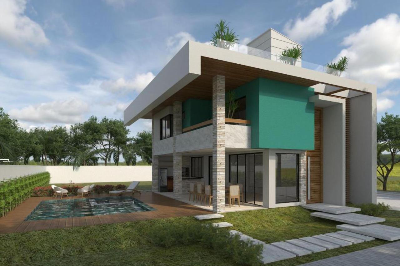 Espetacular Casa De Charme Em Sao Miguel Do Gostoso - Salou Villa Eksteriør bilde